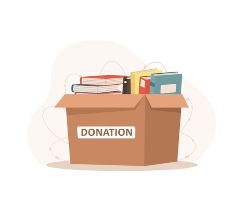 November 1st - Book donation drop off