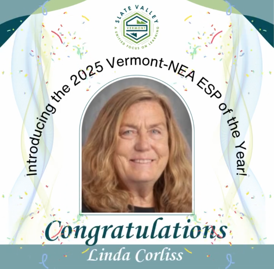 Congratulations CES Education Support Professional (ESP) Linda Corliss!