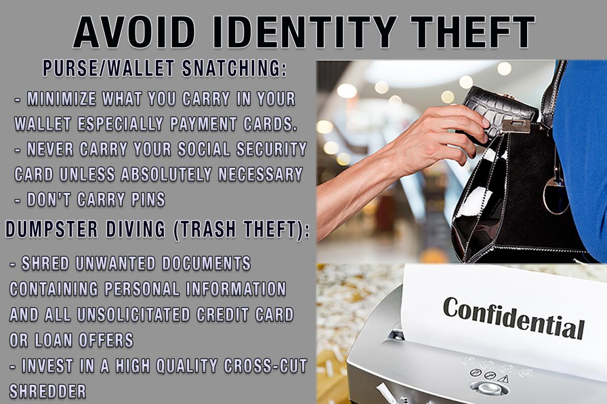 Avoid Identity Theft