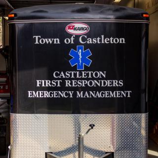 Town of Castleton First Response Emergency Management Trailer