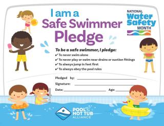Safe Swimmer Pledge