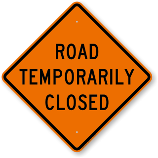 Road Closed-South Street