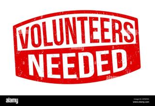 Volunteers needed