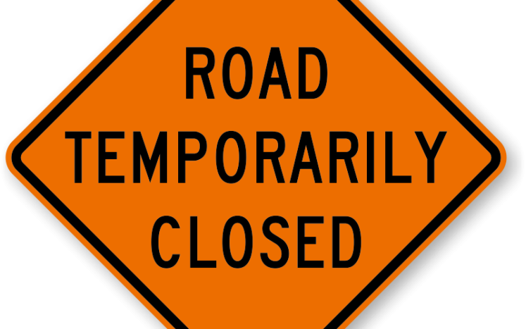 Road Closed-South Street