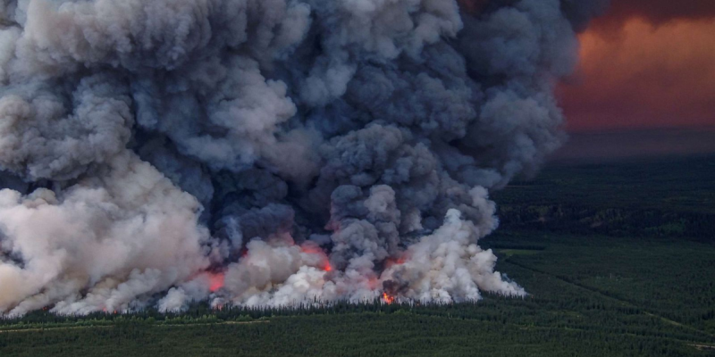 Wildfires affecting air quality