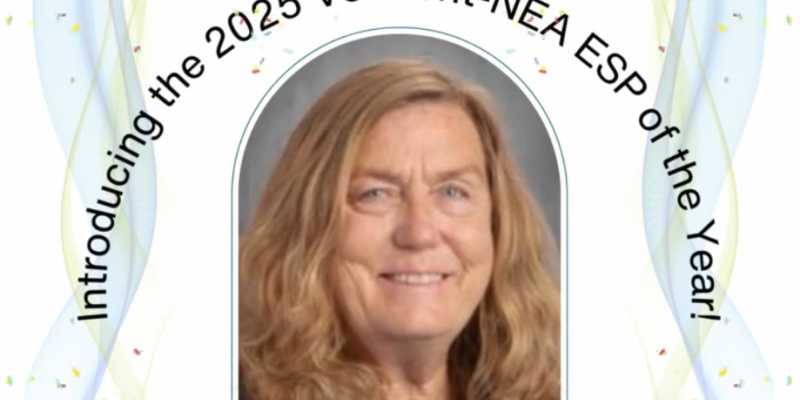 Congratulations CES Education Support Professional (ESP) Linda Corliss!